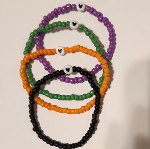 Beaded Bracelets - Set of 4